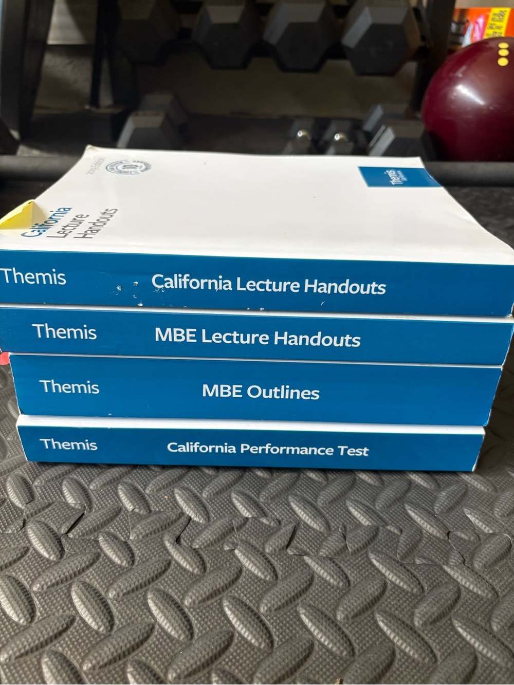 2019 Themis CALIFORNIA Bar Exam Review Prep Set of 4 Books Preowned